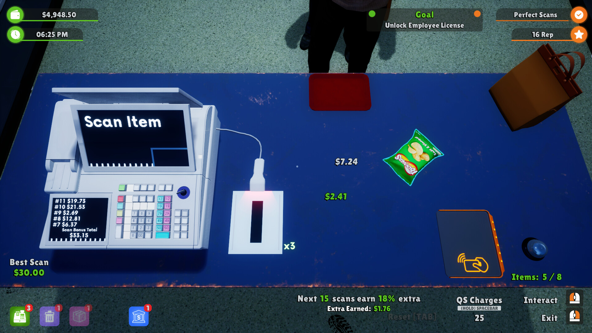 Convenience Store Simulator