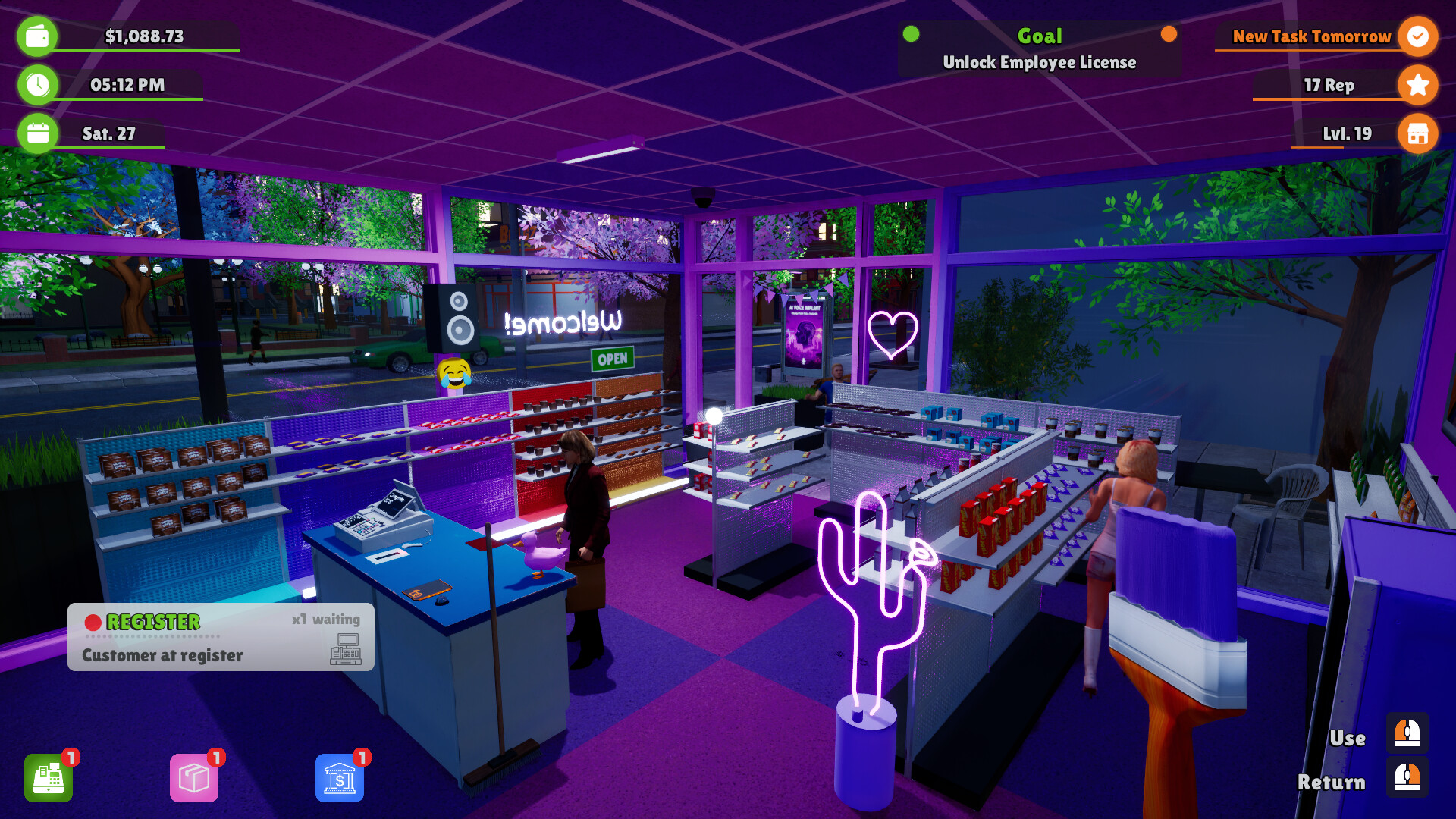 Convenience Store Simulator