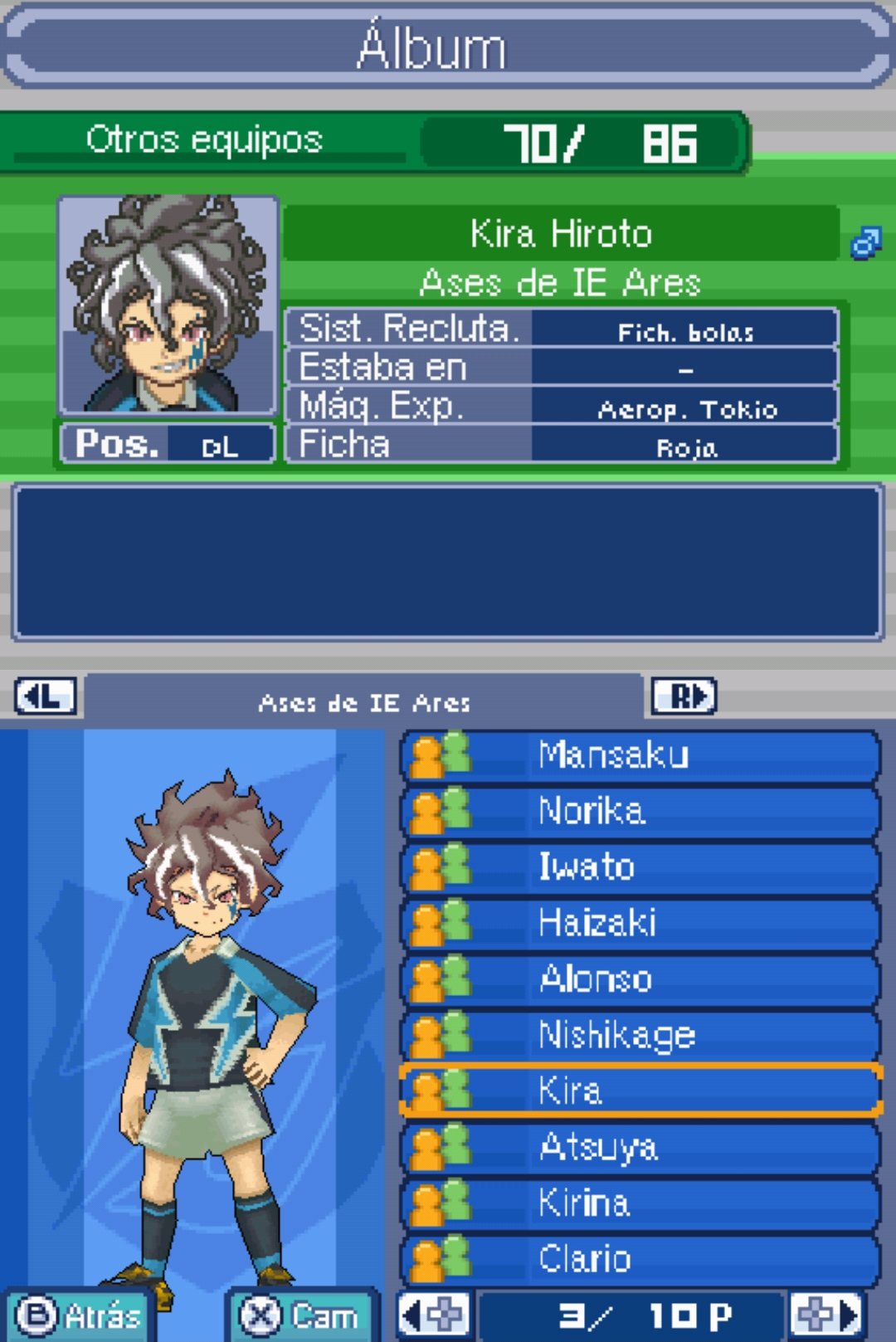 Inazuma Eleven Souls 3