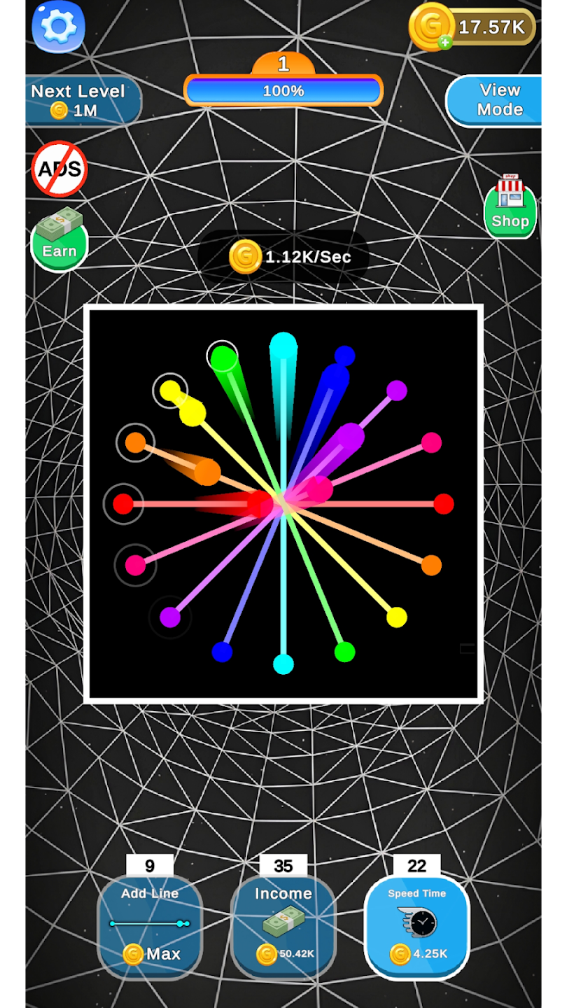 Circle Illusion: Calm Clicker