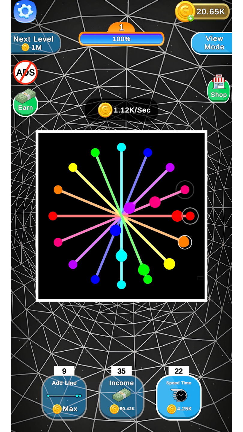 Circle Illusion: Calm Clicker