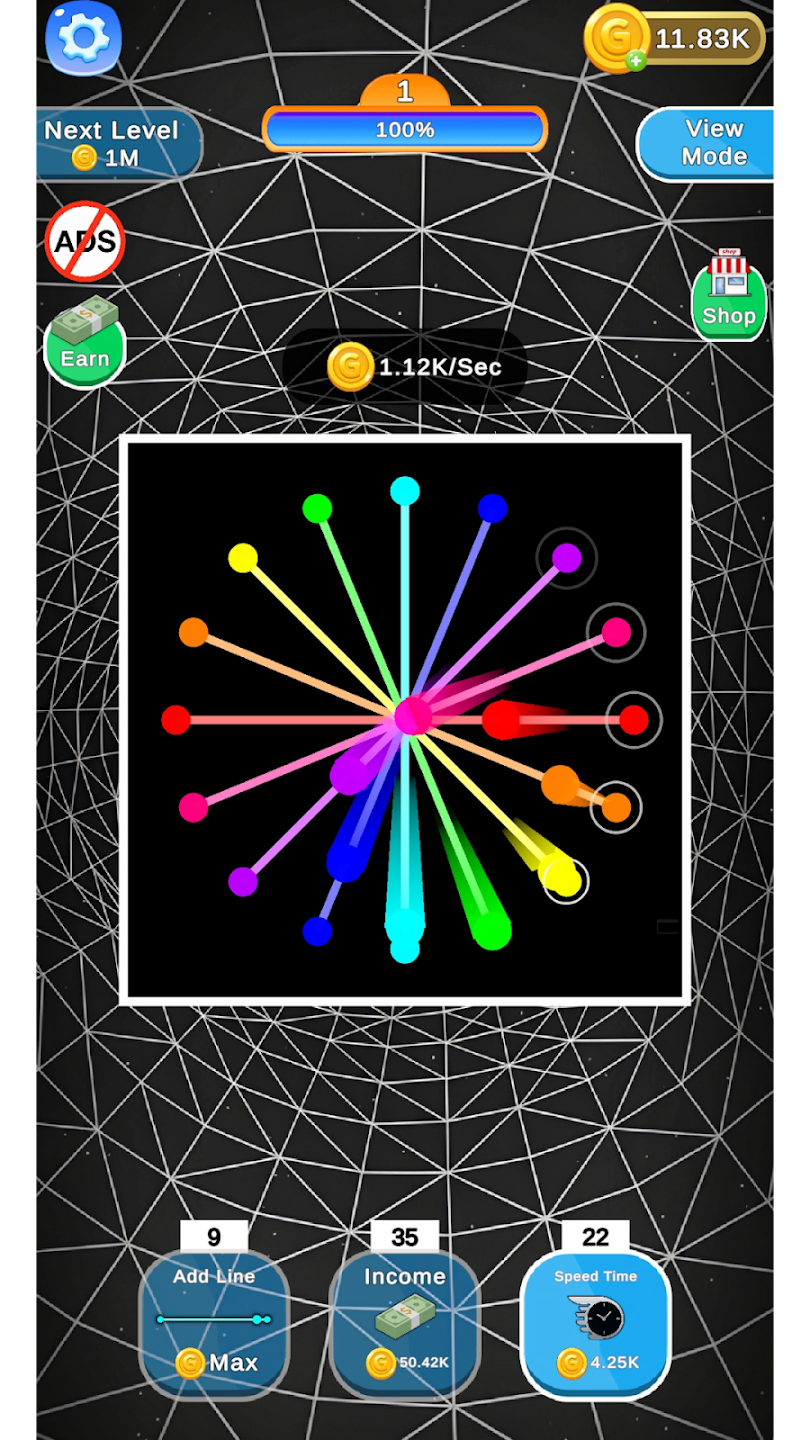 Circle Illusion: Calm Clicker