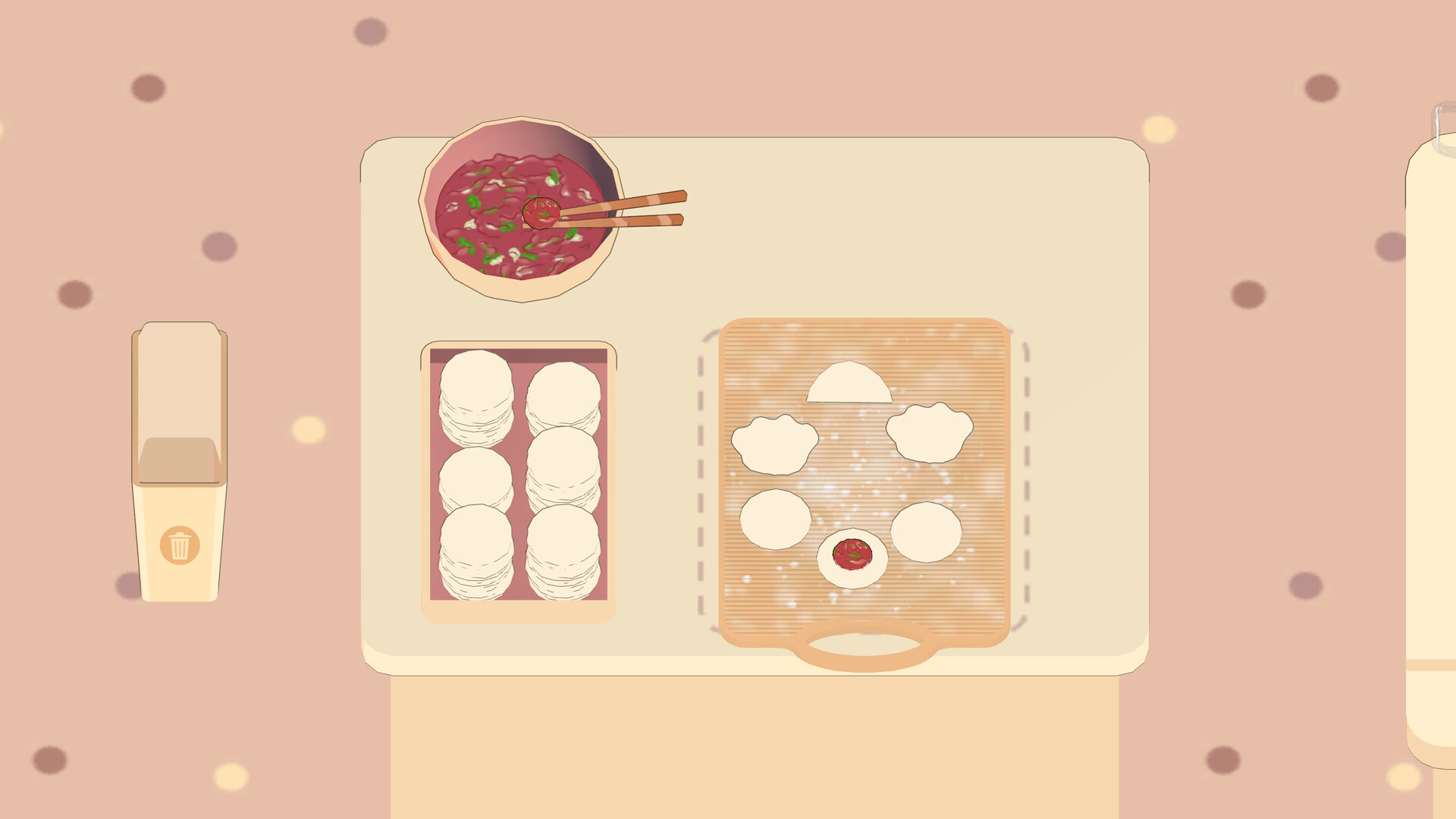 Jiaozi &amp; Shopkeeper