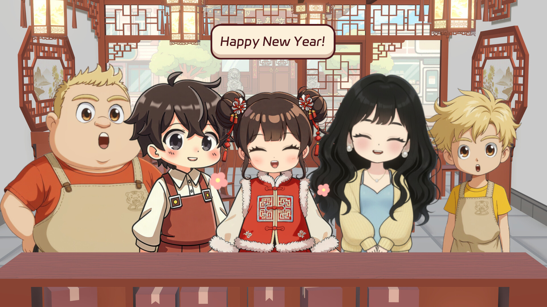 Jiaozi &amp; Shopkeeper