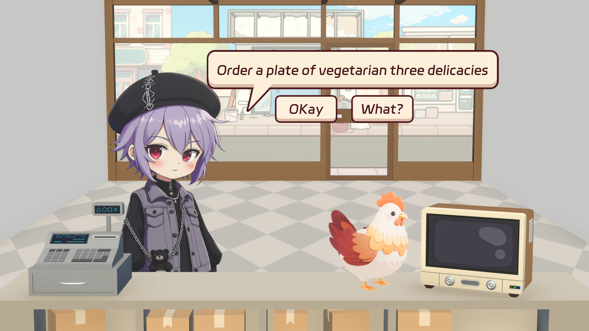 Jiaozi &amp; Shopkeeper
