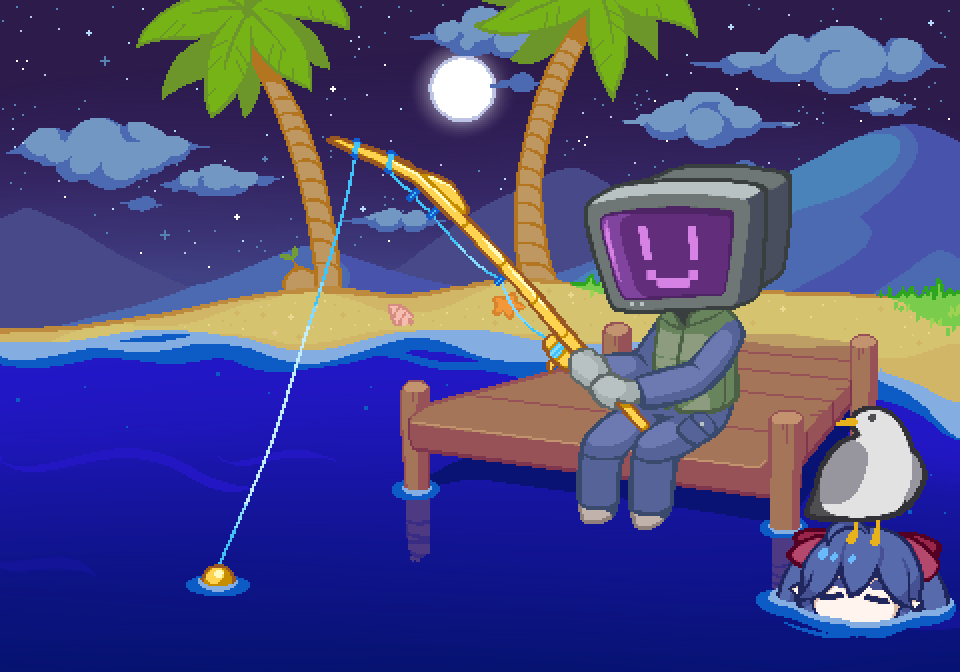 Man, I Love Terraria Fishing