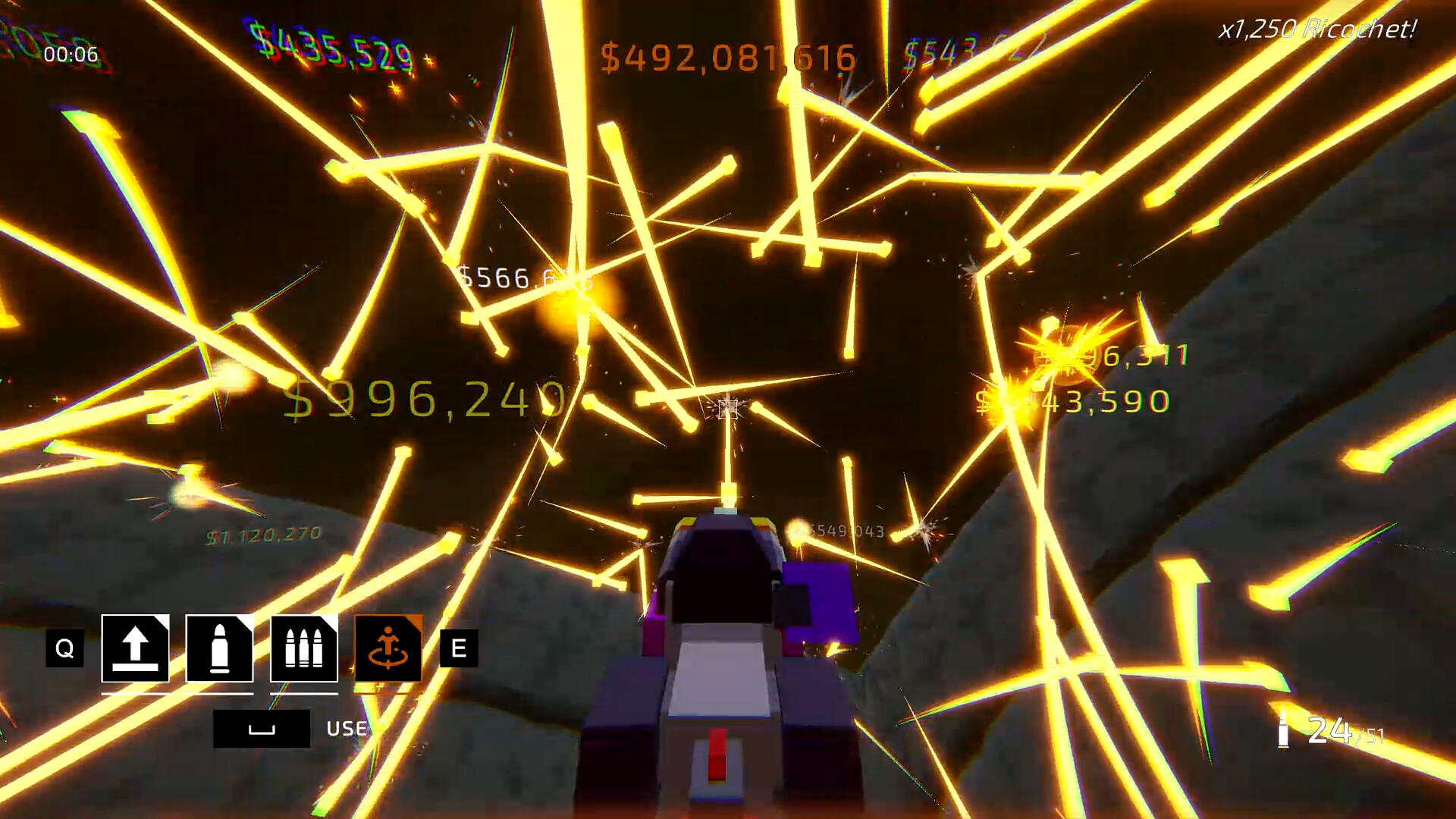 A Game About Shooting Bullets At Bullets