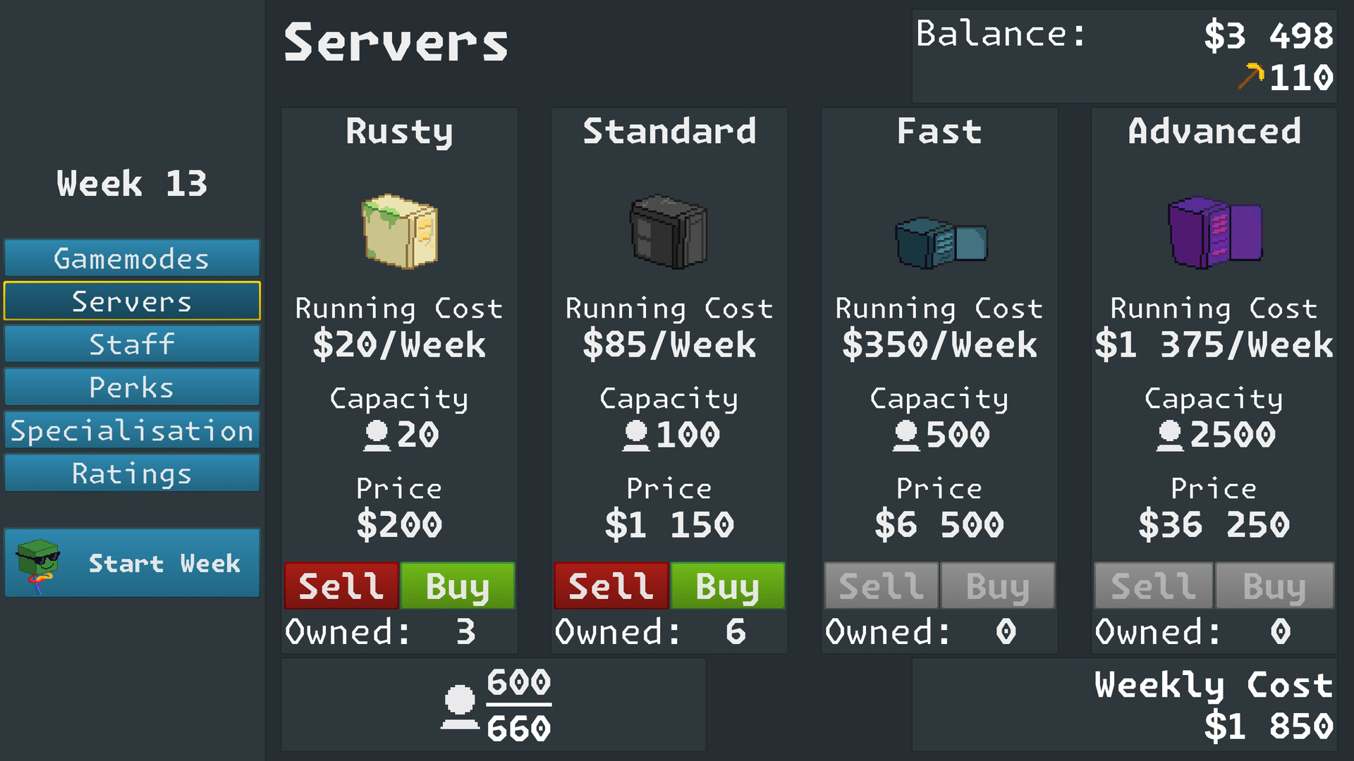 Cube Game Server Boss