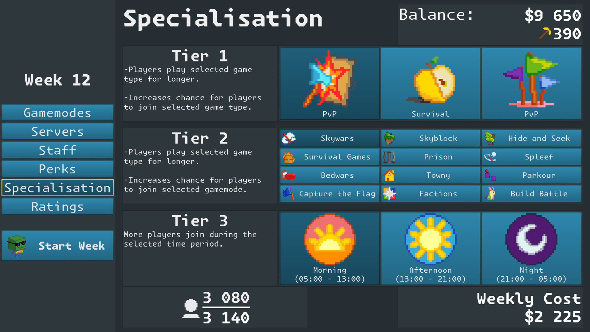 Cube Game Server Boss