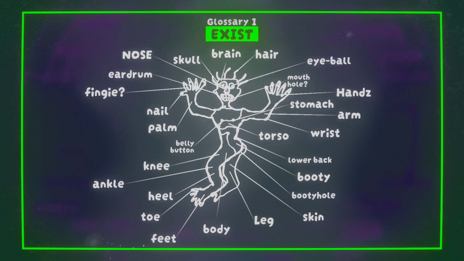 Nick¹s Recursive Videogame About Deciphering Word PuzzleS to Discover Your Identity and Redefine the Universe!