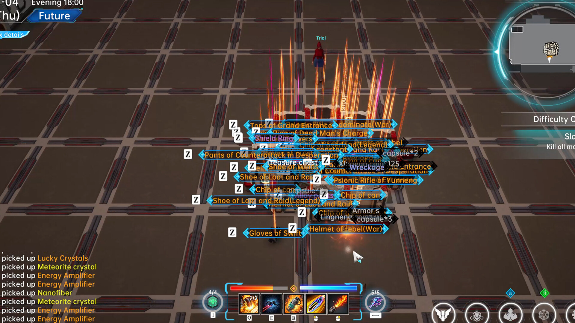 Levelup With 100 Cyber Girlfriend