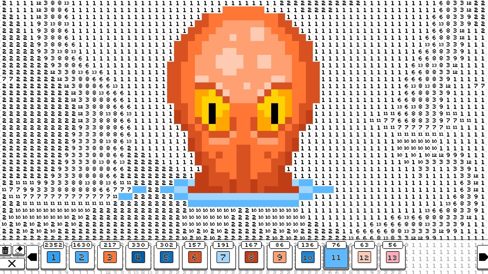 Coloring Pixels: Folklore