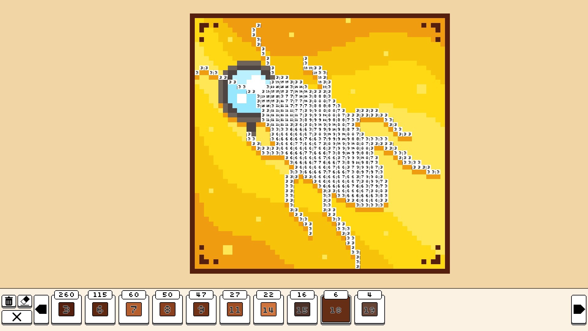 Coloring Pixels: Zoom Out