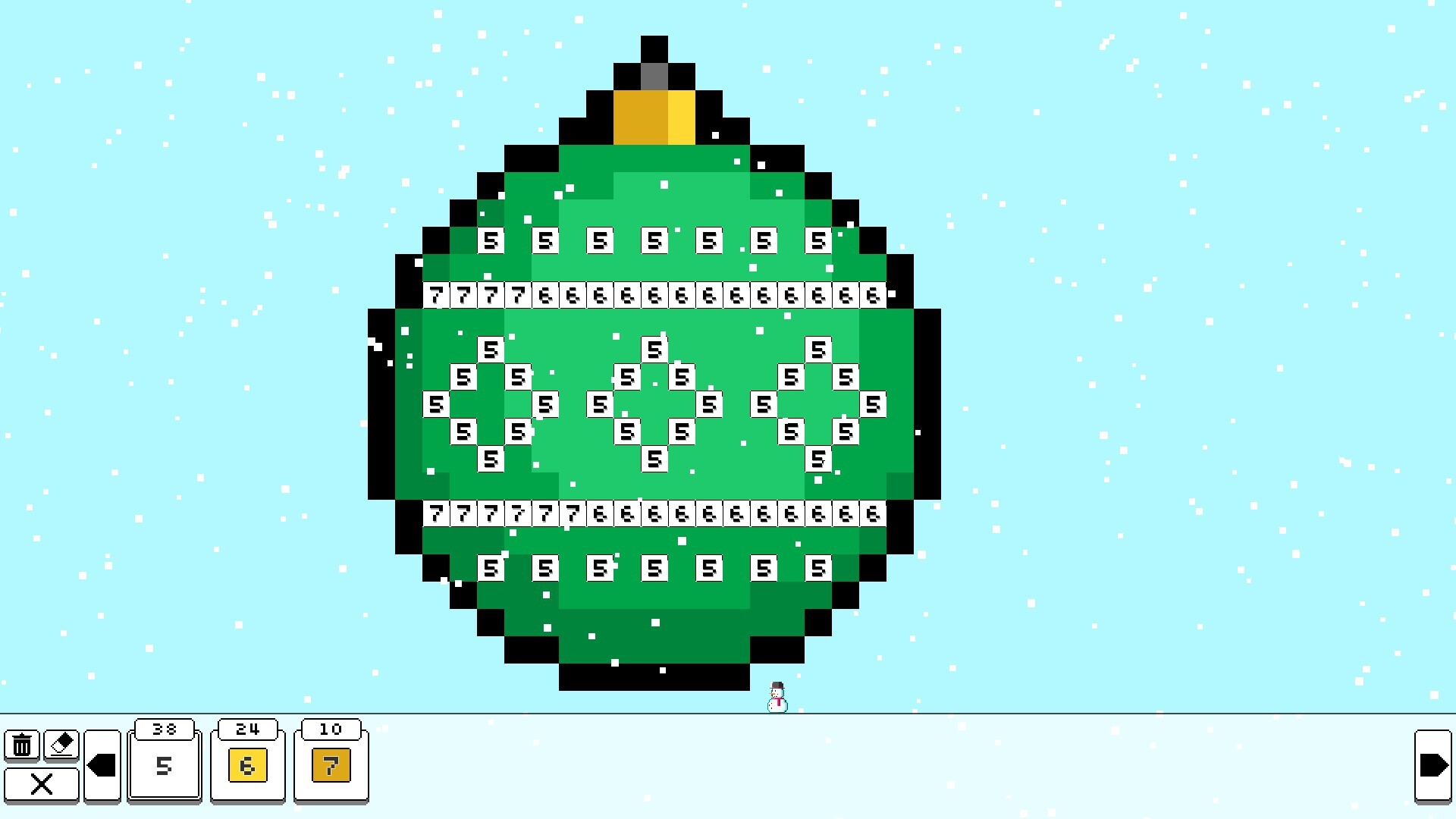 Coloring Pixels: Advent 7