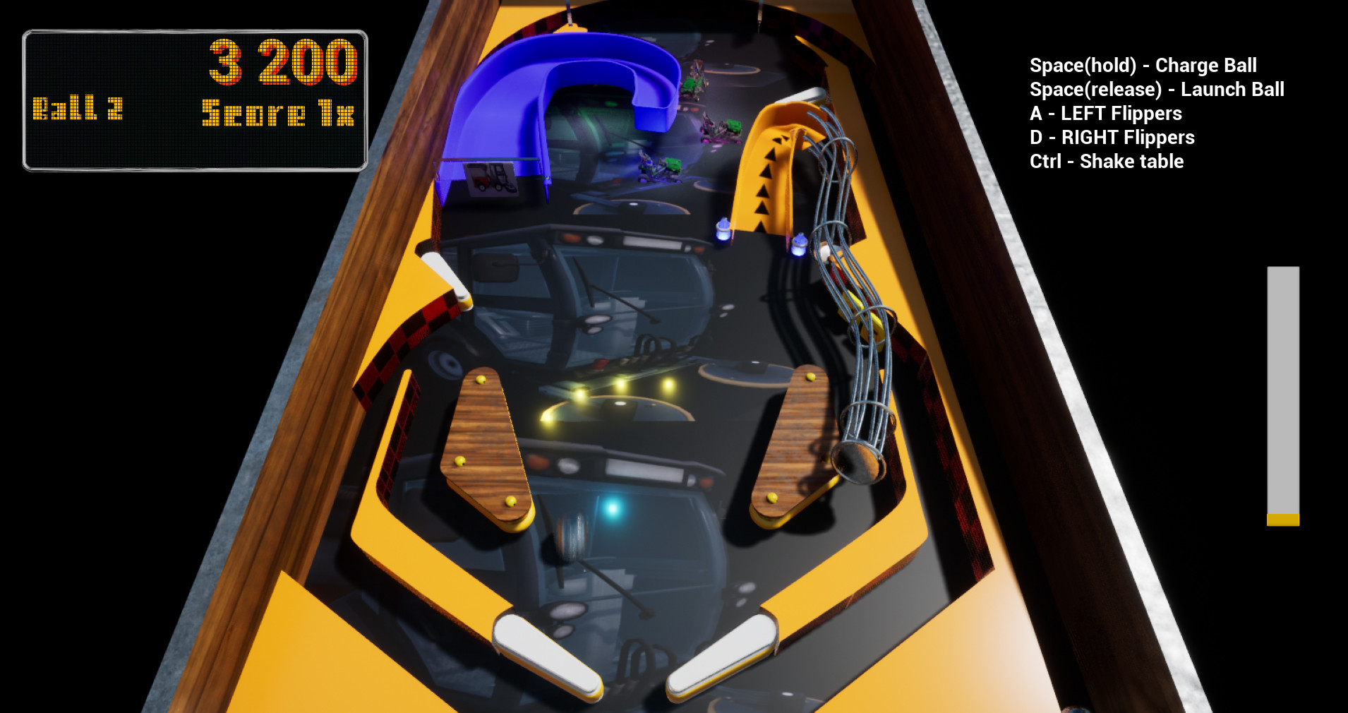 Lawnmower Game: Pinball