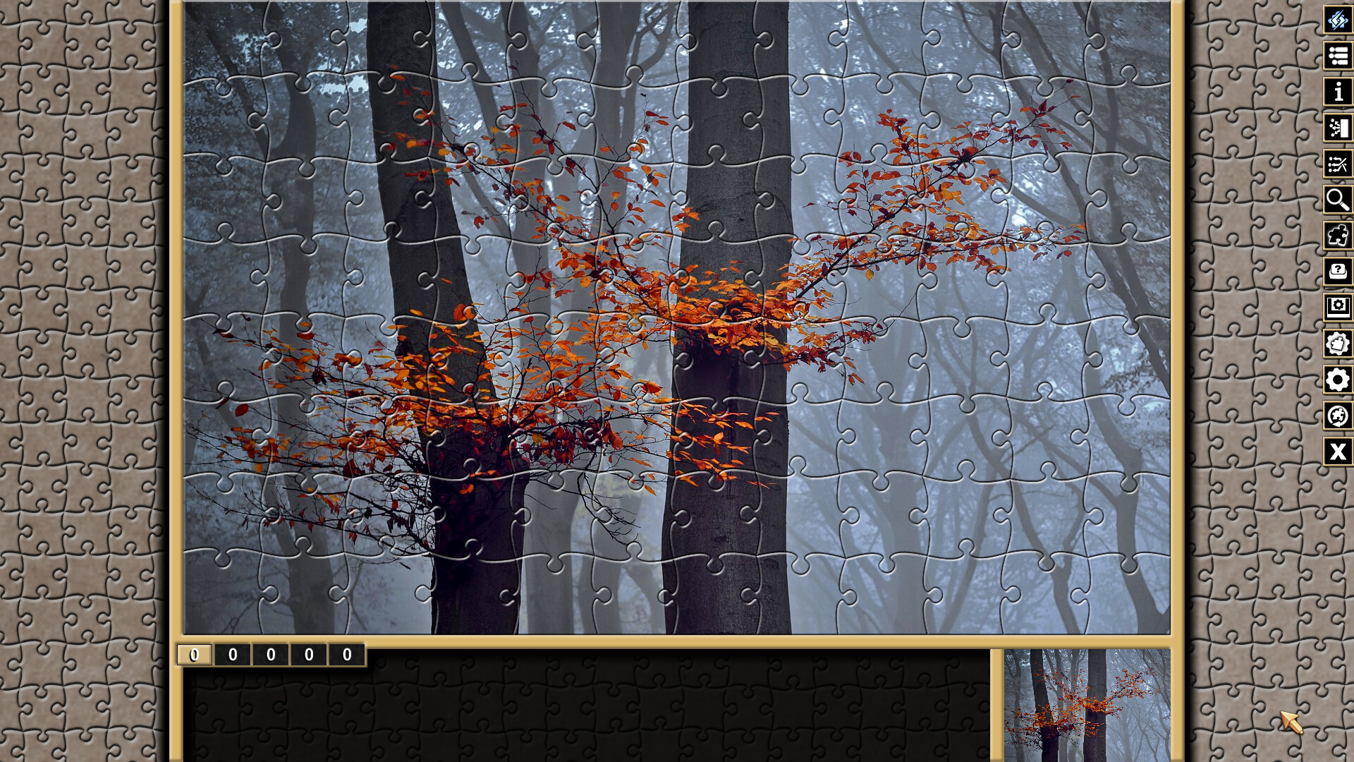 Pixel Puzzles Traditional Jigsaws: Forests