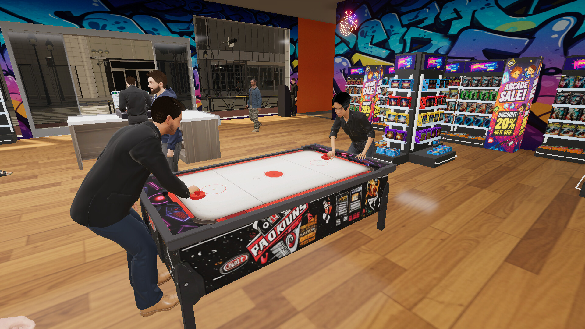 Retro Arcade Shop Simulator