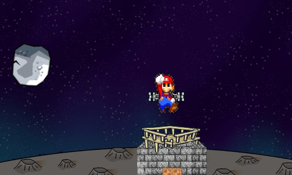 Mario Lost In Space