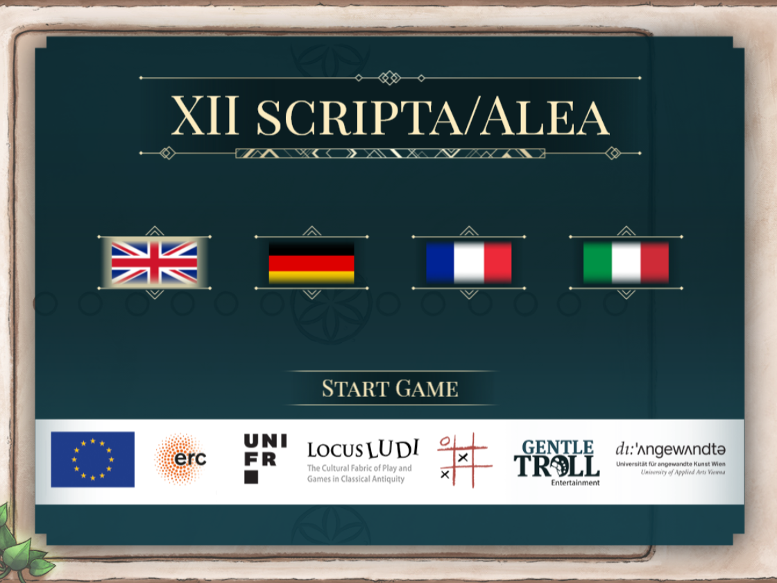 XII Scripta/Alea