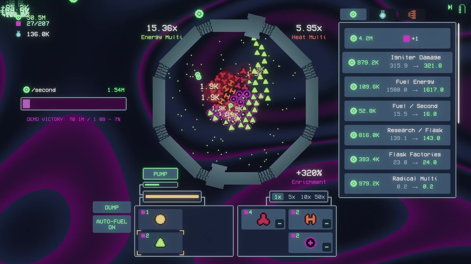 Feed The Reactor