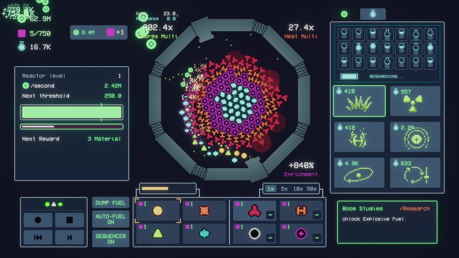 Feed The Reactor