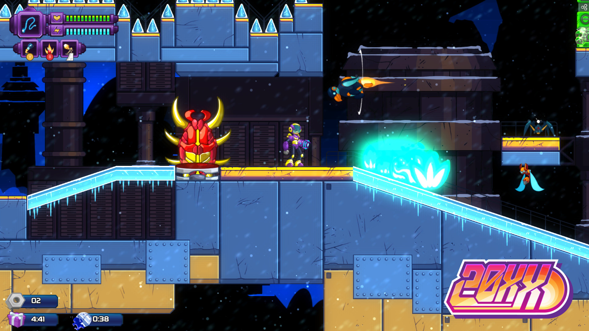 20XX: Hawk Character