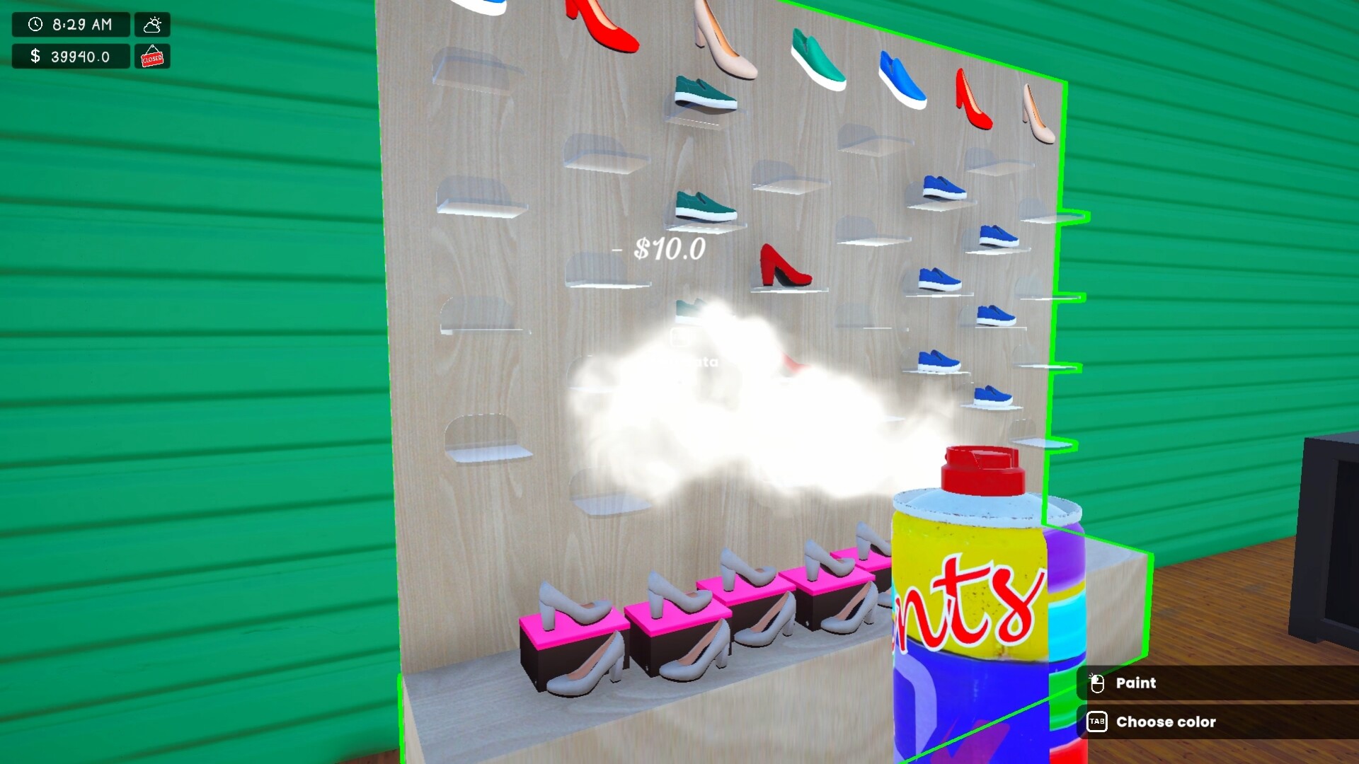 Shoes Store Simulator