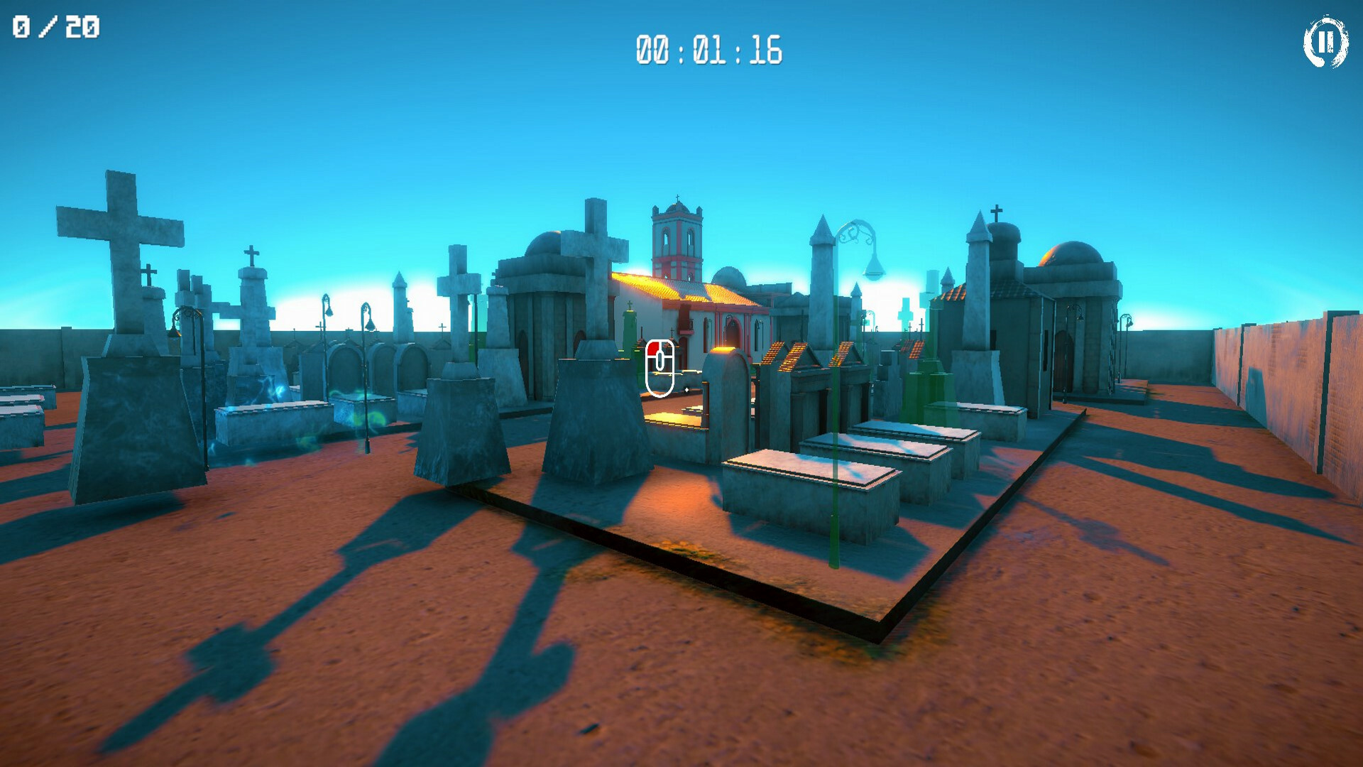 3D Puzzle: Colonial Graveyard