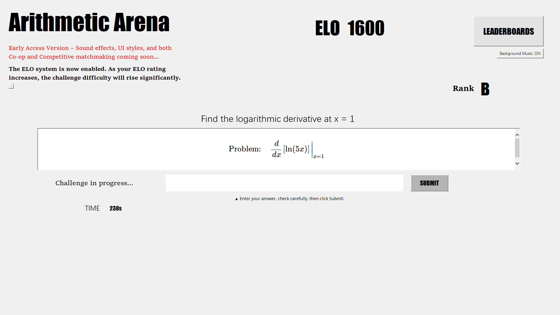 Arithmetic Arena