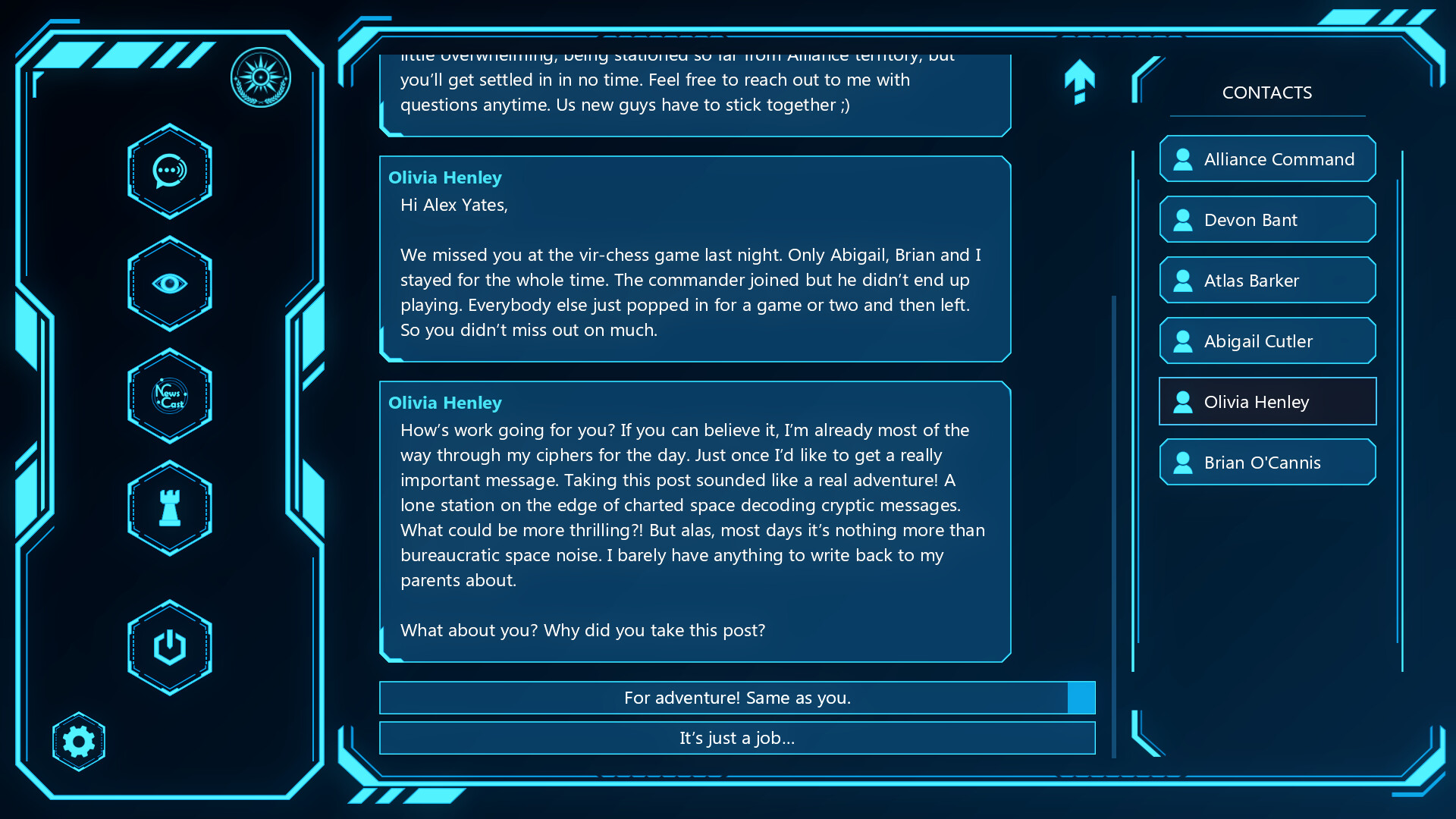 Orbital Abyss: Cipher Division