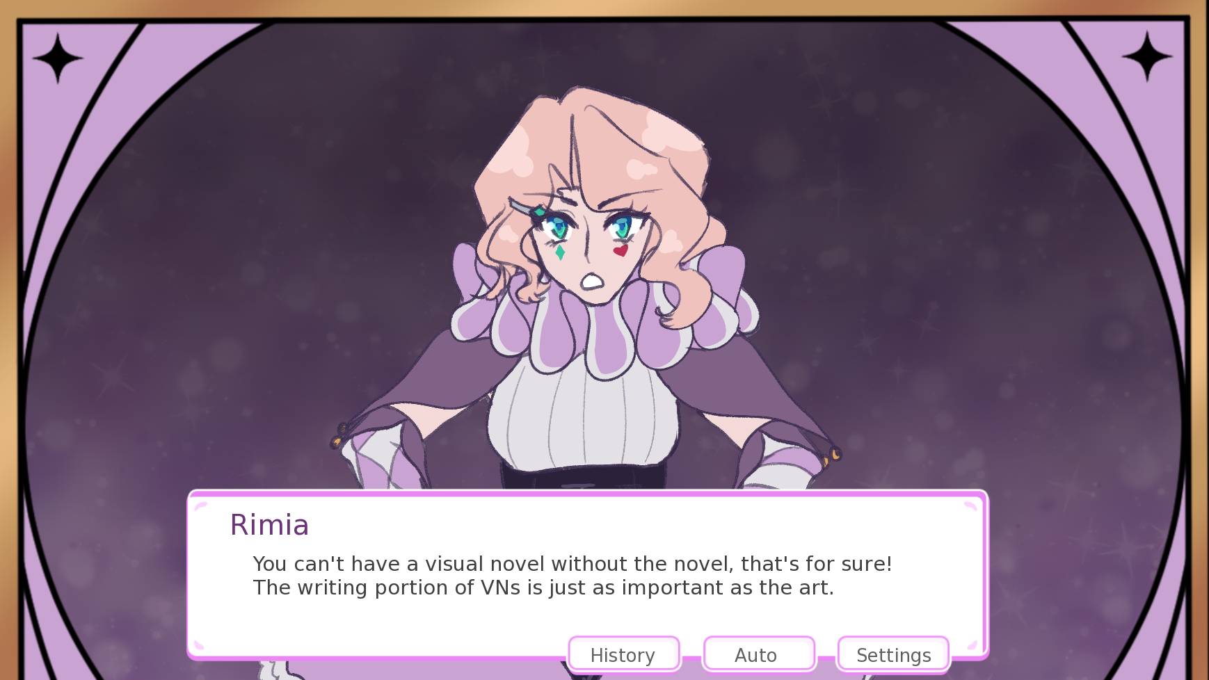 A Clown Girl Teaches You How To Make Visual Novels
