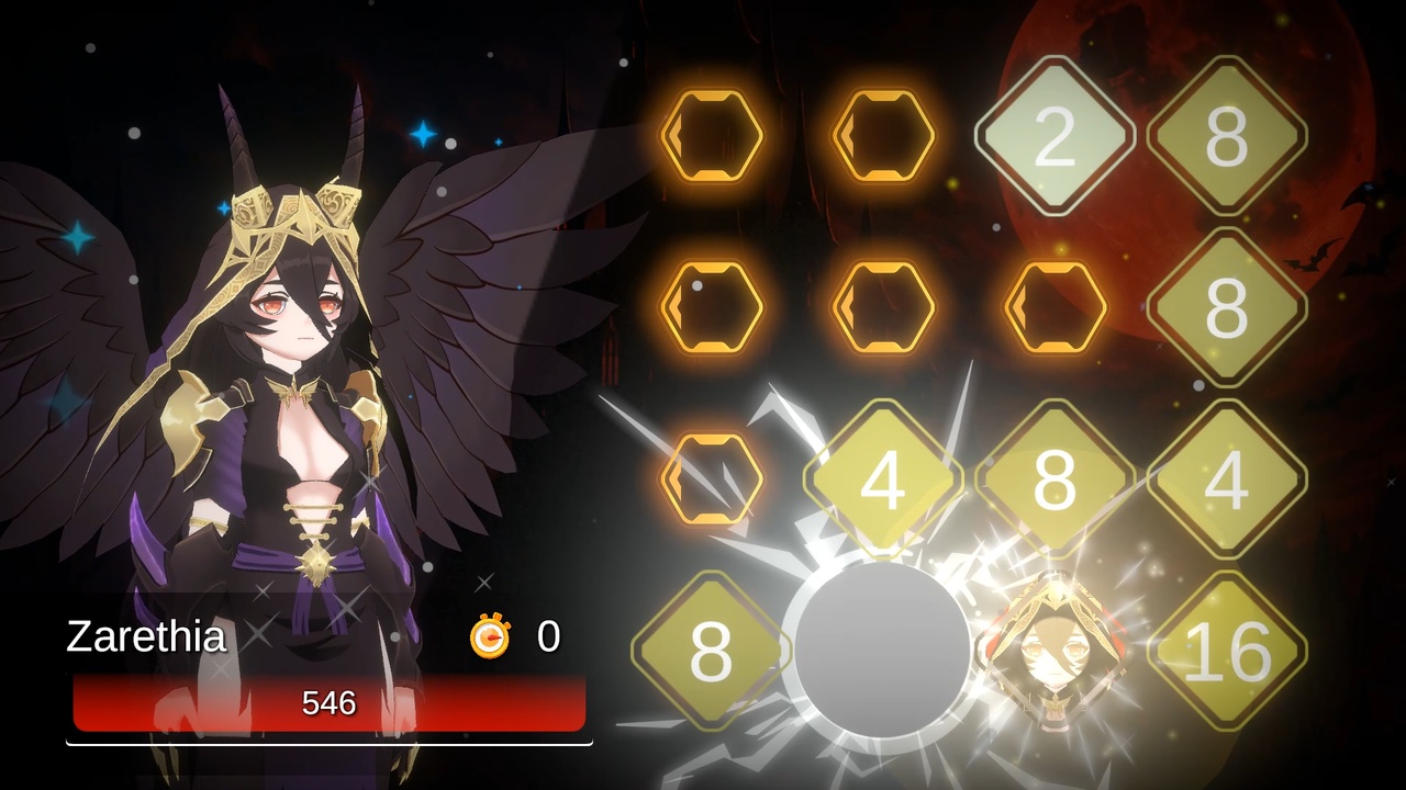 Battle Puzzle 2048: Queens of the Abyss