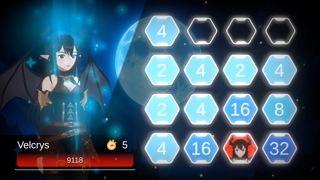 Battle Puzzle 2048: Queens of the Abyss