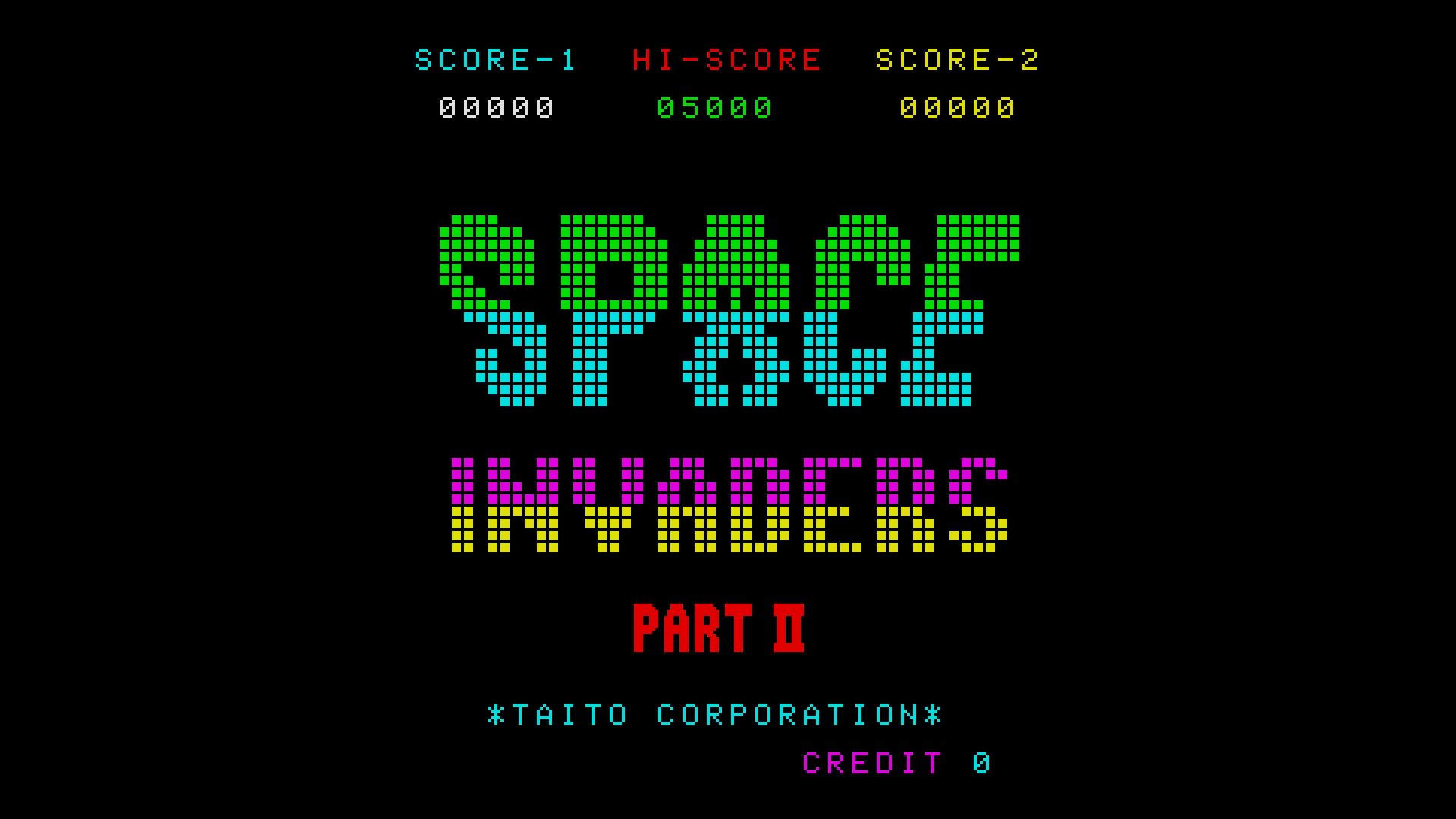 Arcade Archives 2: Space Invaders Part II