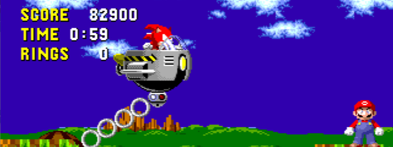 The Worst Sonic the Hedgehog Romhack (Featuring Mario)