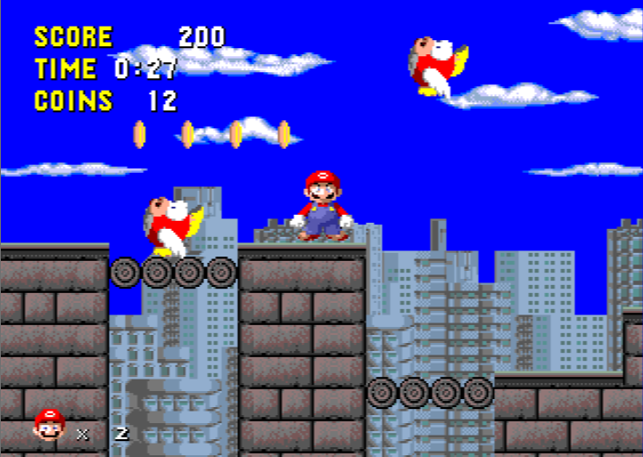 The Worst Sonic the Hedgehog Romhack (Featuring Mario) 2