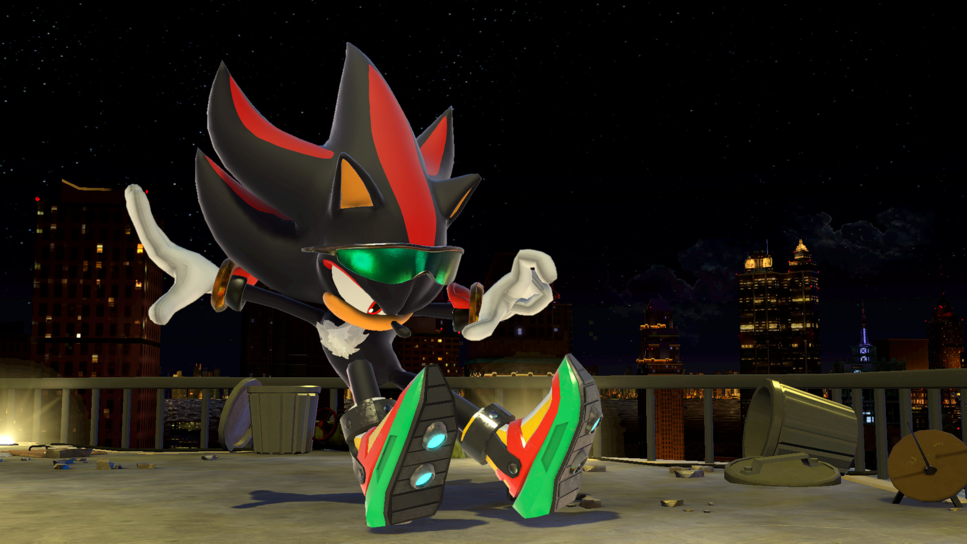 Super Smash Bros. Ultimate: Shadow the Hedgehog Moveset