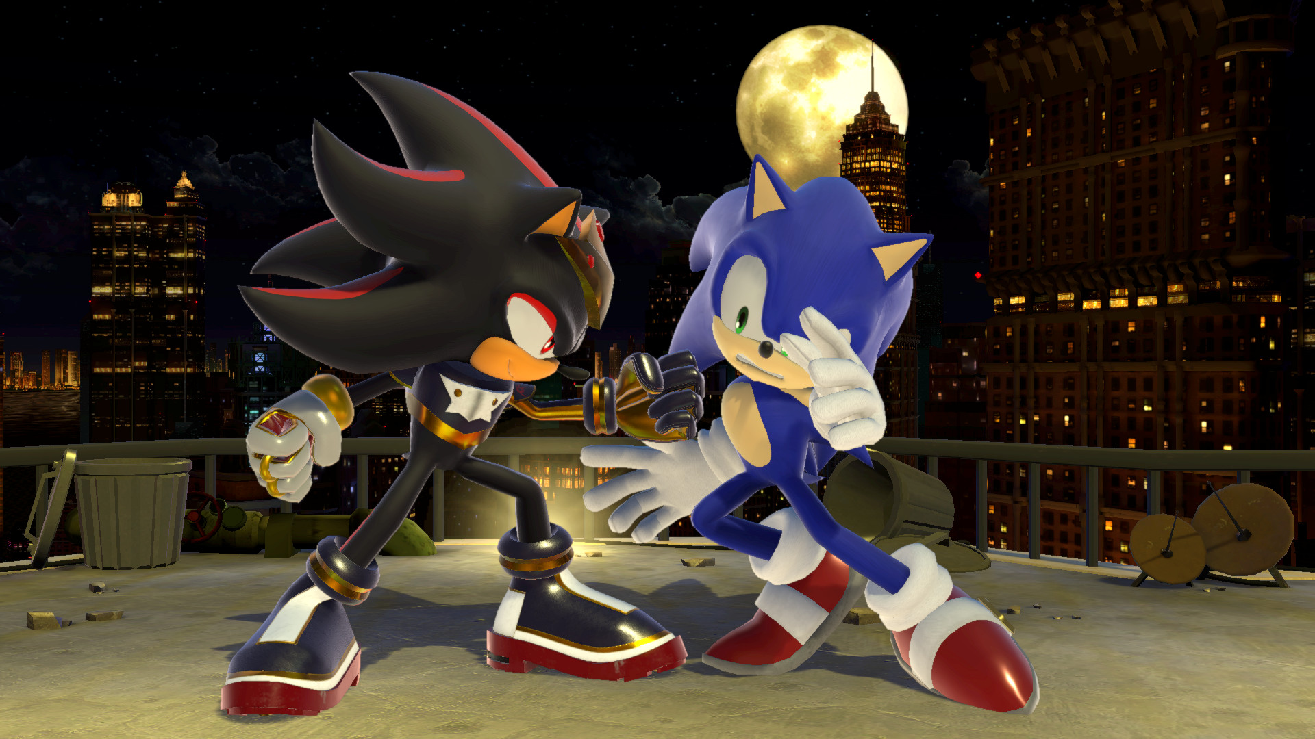 Super Smash Bros. Ultimate: Shadow the Hedgehog Moveset