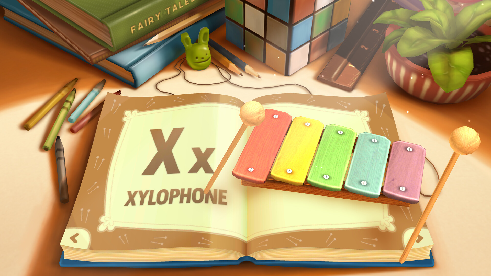 ABC Book 3D: Learn English