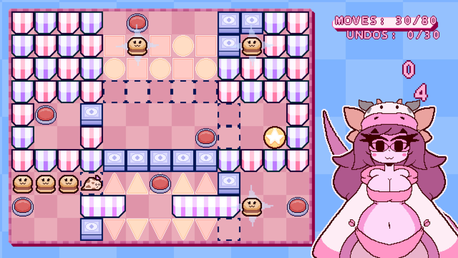 Giant Snake Girl Wants the Burger!