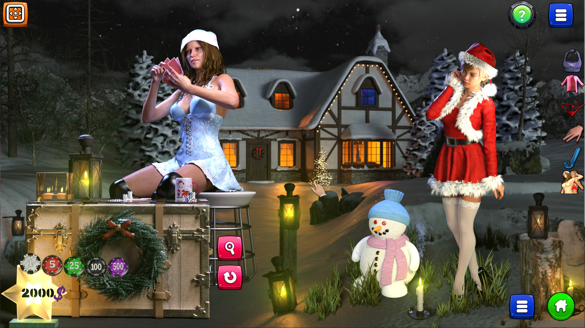 Strip Black Jack: Santa Babe