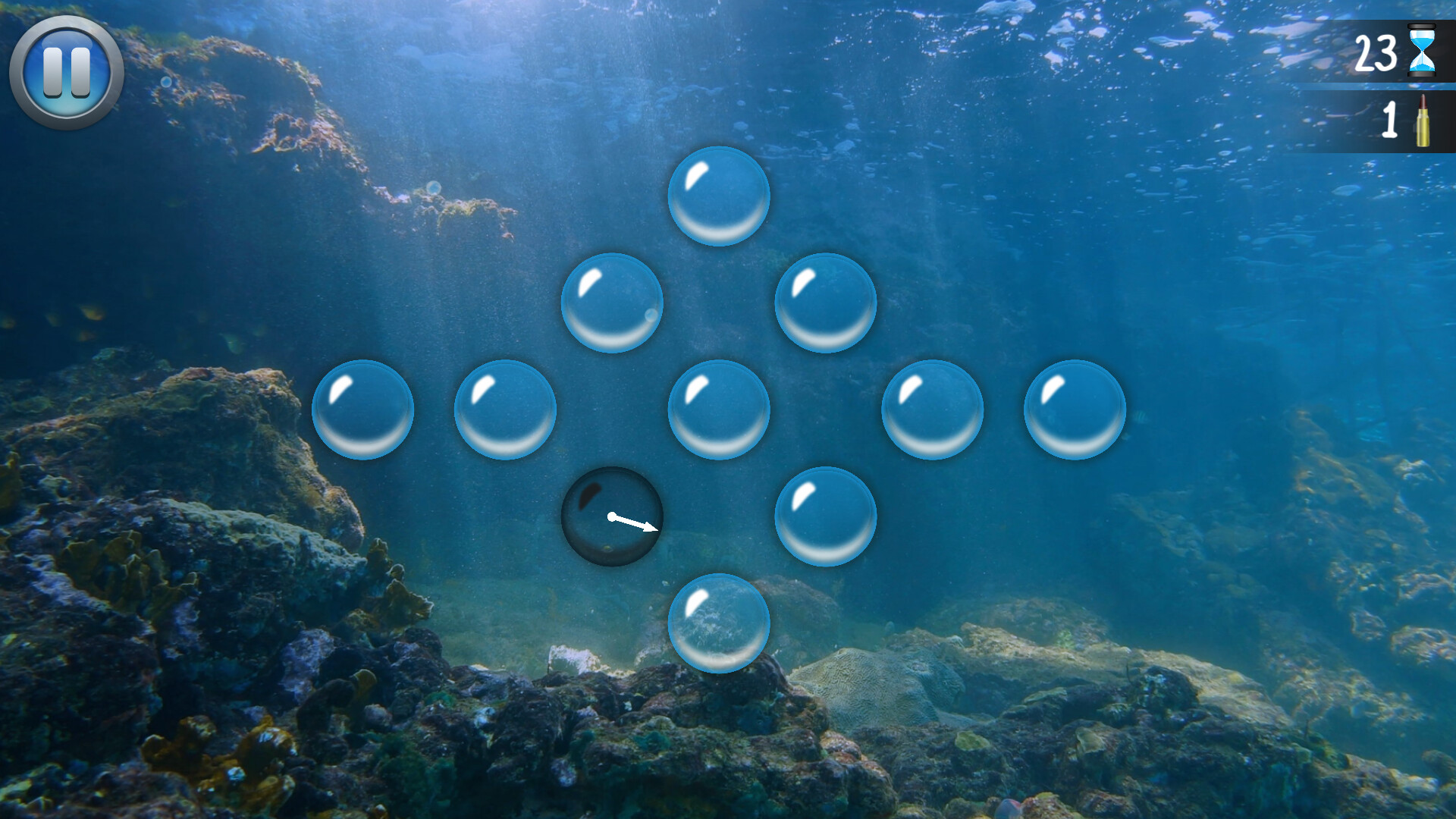 Deep Sea Bubble Shooter: Reflex Challenge