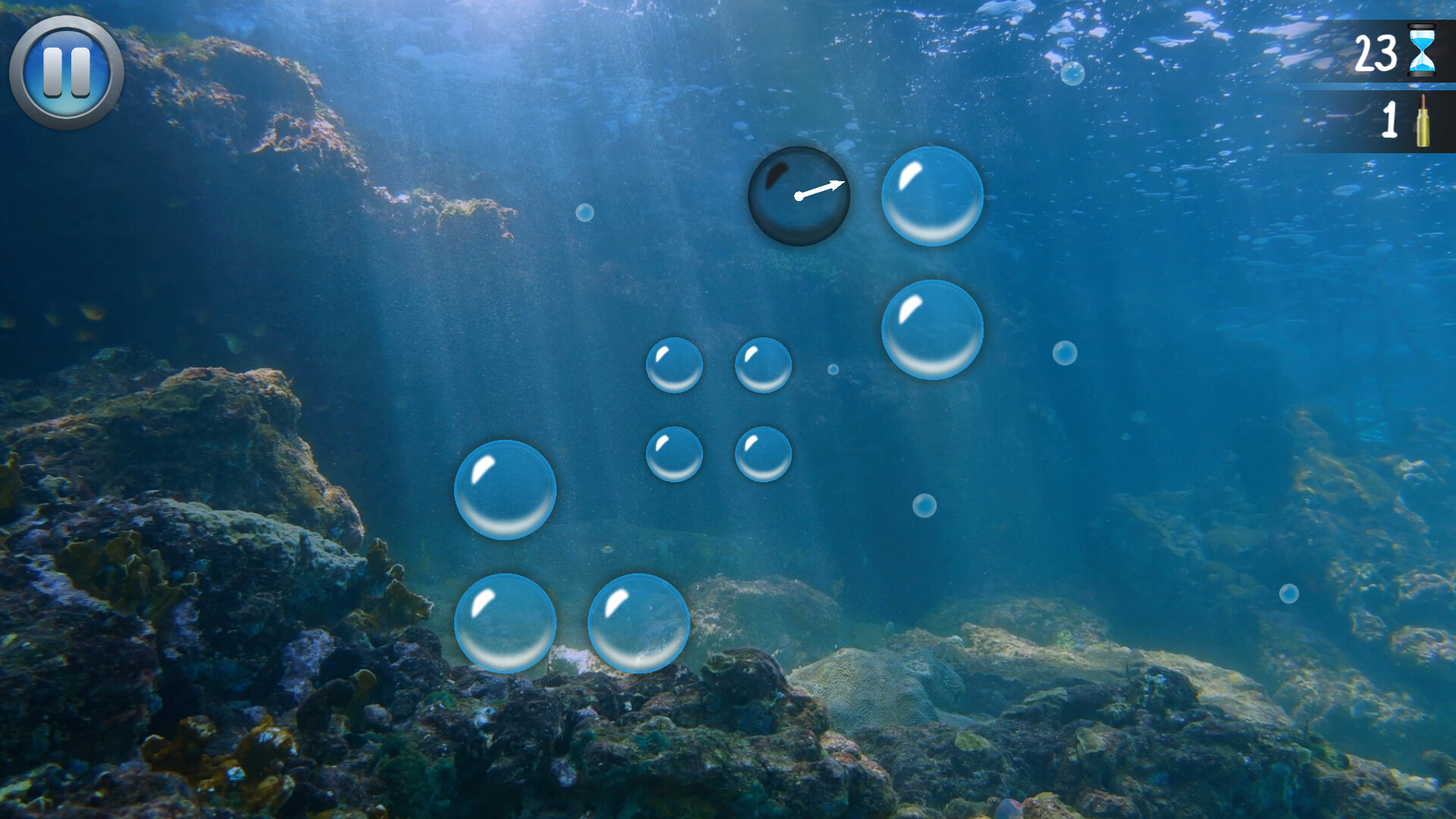 Deep Sea Bubble Shooter: Reflex Challenge