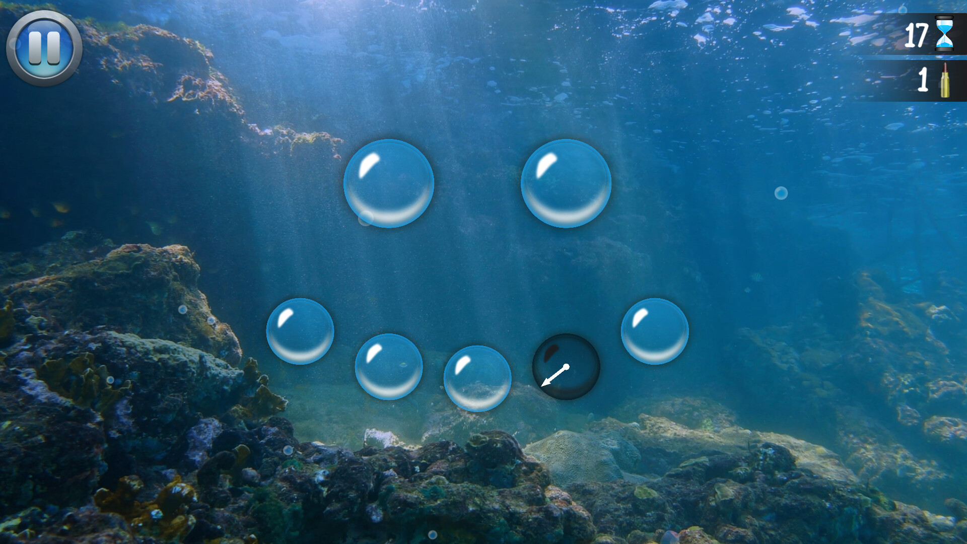 Deep Sea Bubble Shooter: Reflex Challenge