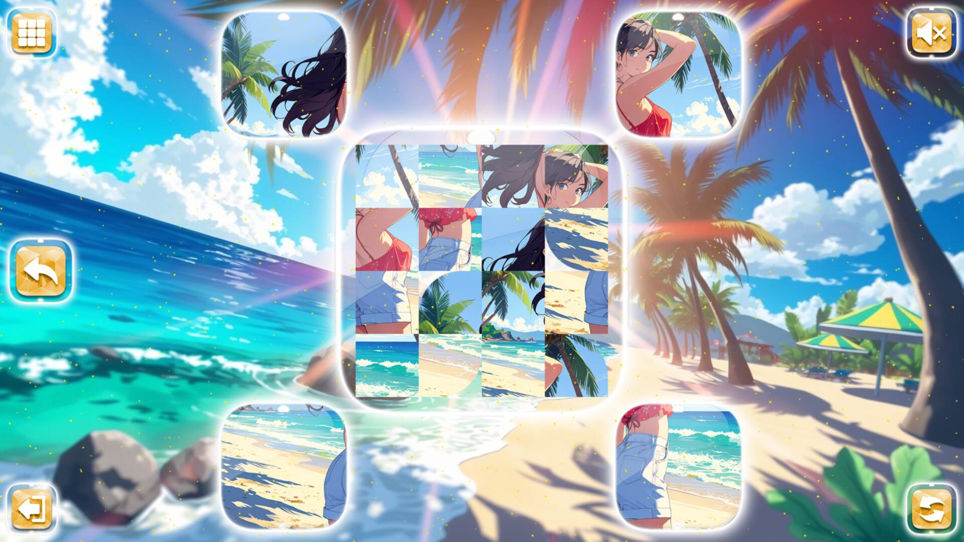 Lovely Anime Puzzle: Summer