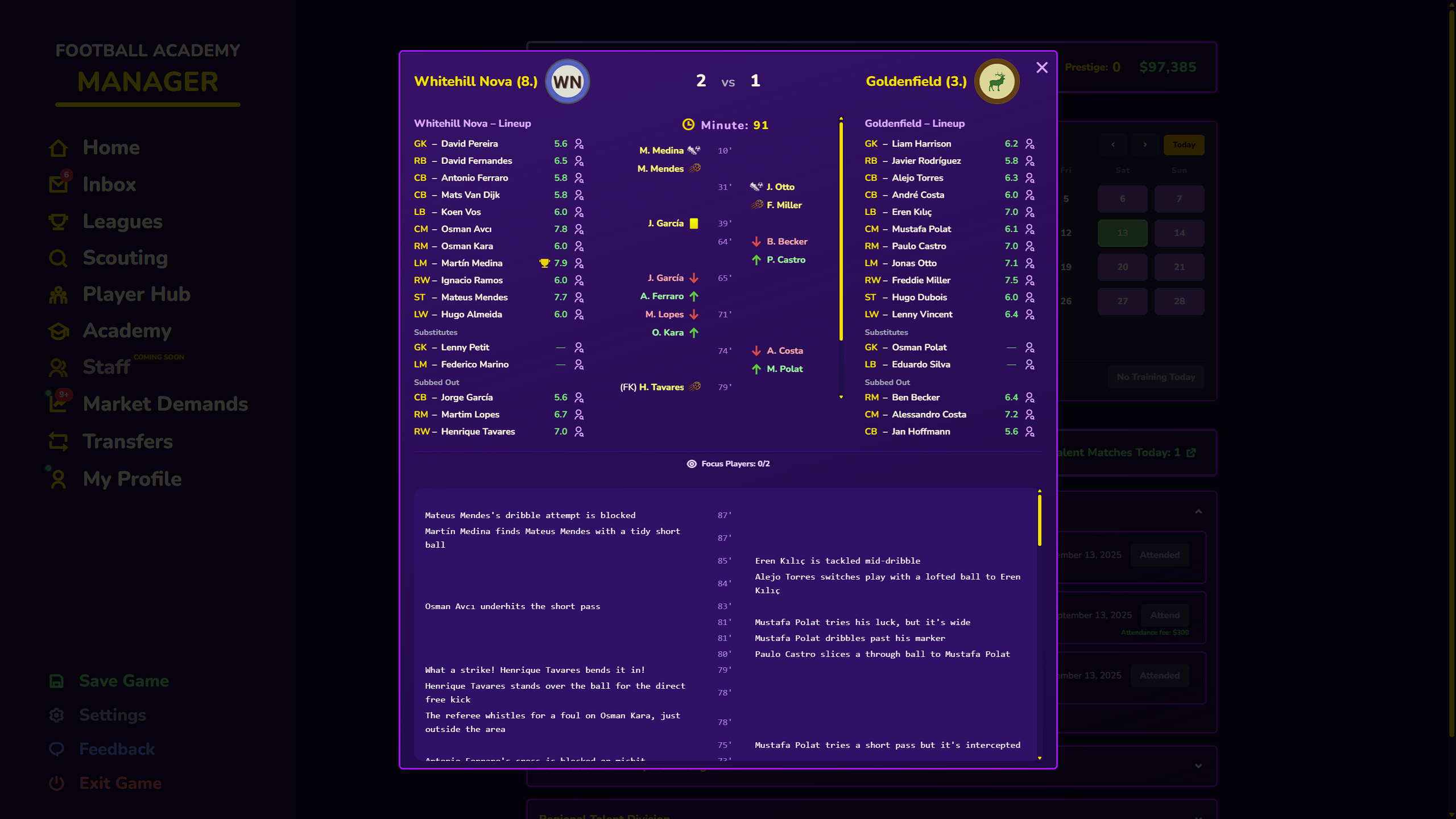 Football Academy Manager