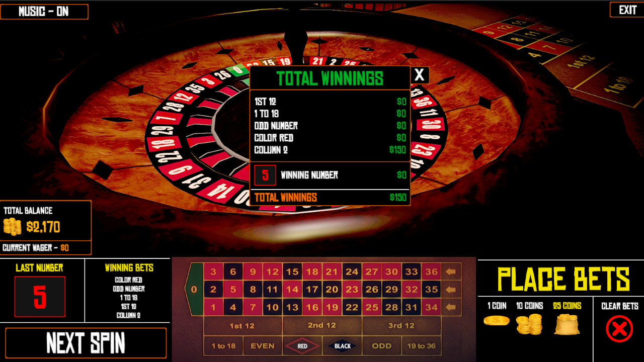 Roulette Simulator 2
