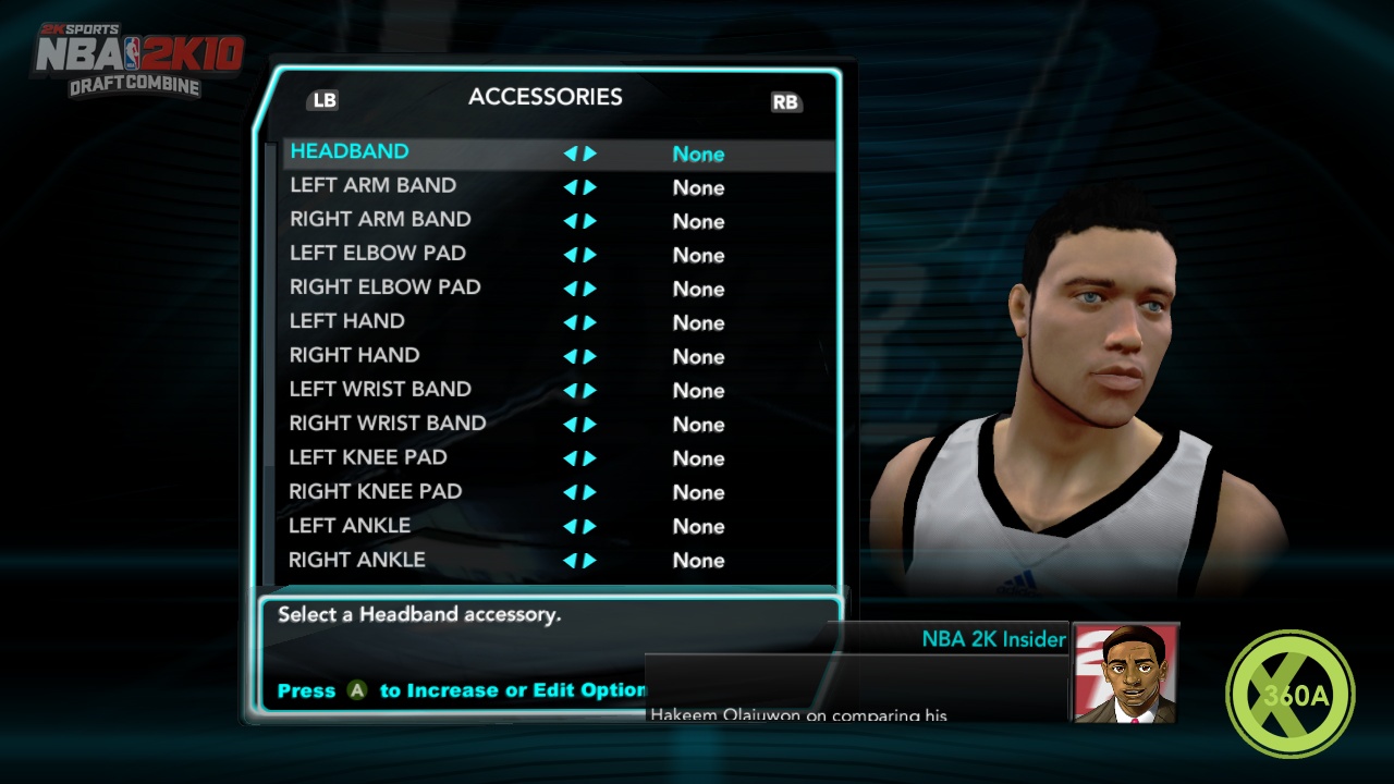 NBA 2K10: Draft Combine
