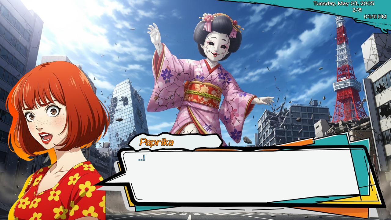 Paprika x Persona False God Reincarnation