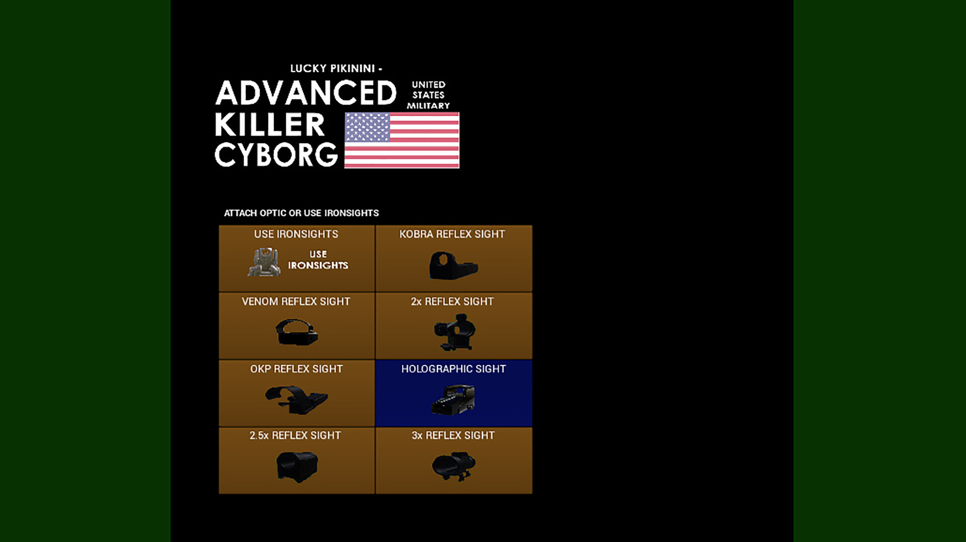 Lucky Pikinini: Advanced Killer Cyborg